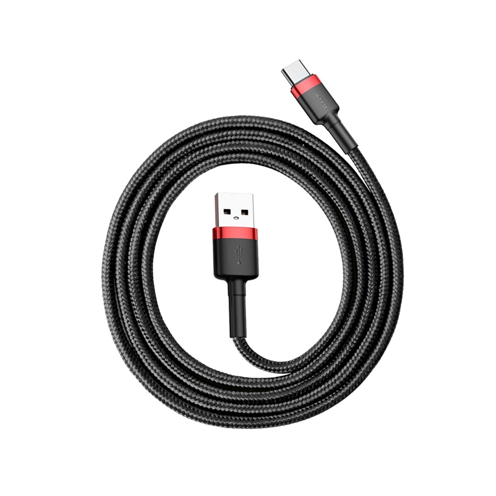 USB-A - USB-C Baseus Cafule kabel za podatke i punjenje, 60W, 1m, Crvena CATKLF-B91