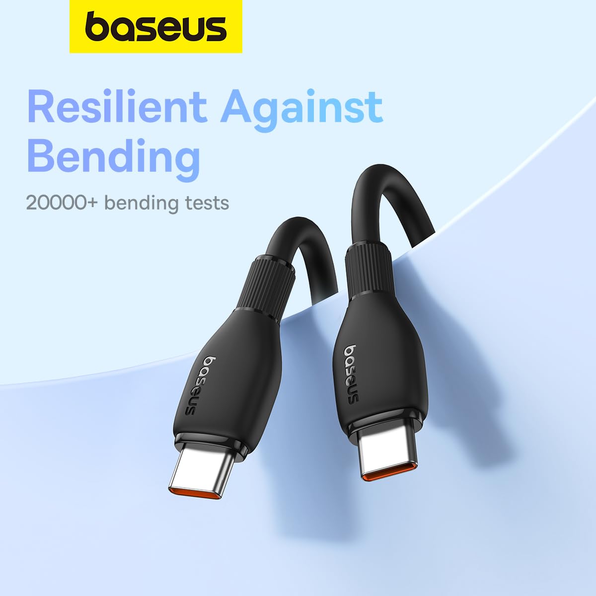 Kabel za podatke i punjenje USB-C - USB-C Baseus Pudding, 100W, 1.2m, Crni P10355702111-00
