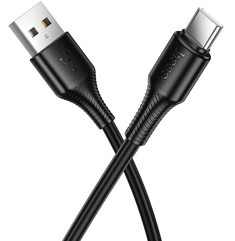 Kabel za podatke i punjenje USB-A - USB-C HOCO X120, 60W, 1m, Crni