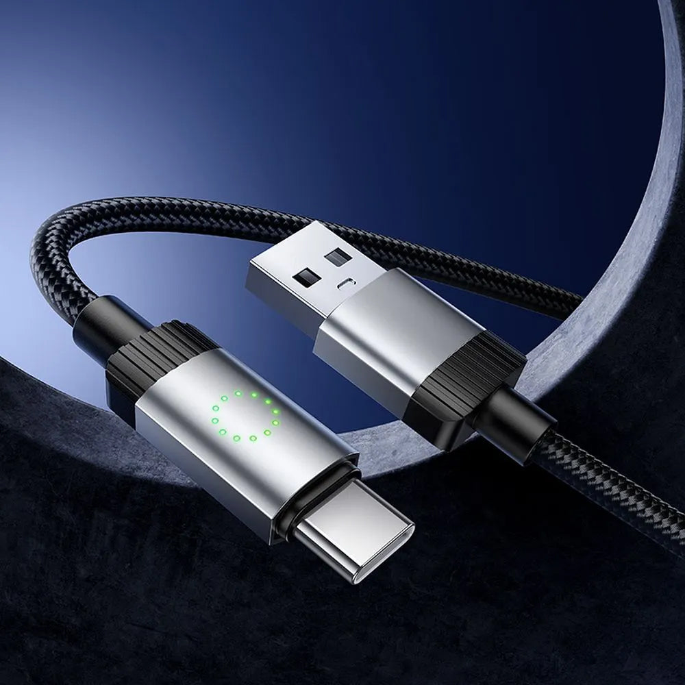 Kabel za podatke i punjenje USB-A - USB-C HOCO X117, 60W, 1m, Crni