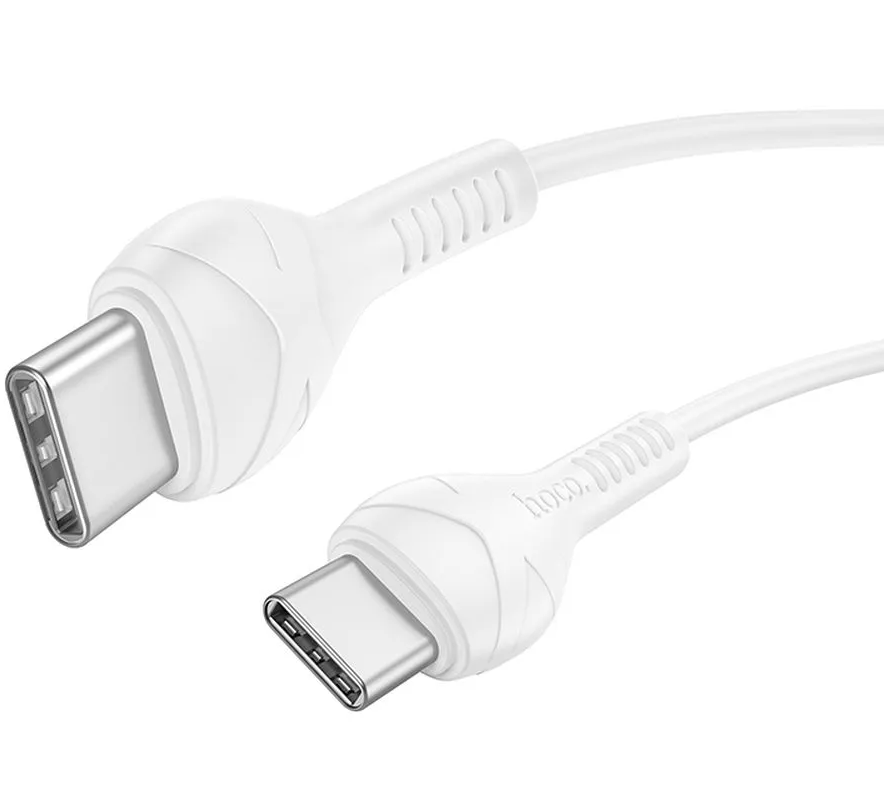 Kabel za podatke i punjenje USB-C - USB-C HOCO X37, 60W, 1m, Bijeli
