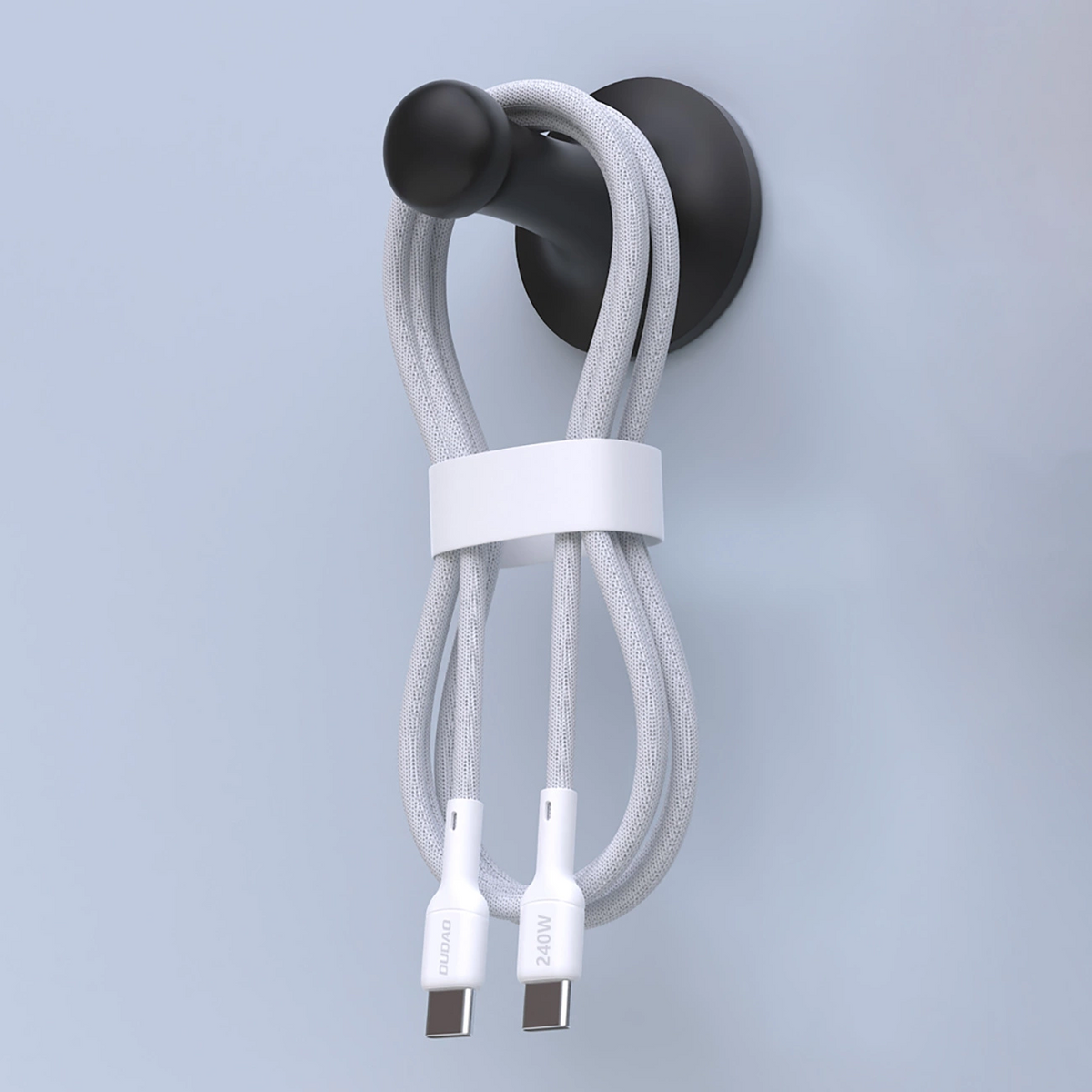 USB-C - USB-C kabel za prijenos podataka i punjenje Dudao L9C Max, 240W, 1.2m, Bijela
