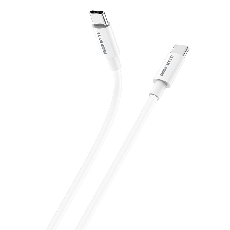 USB-C - USB-C kabel za prijenos podataka i punjenje BLUE Power BBX44, 100W, 1m, Bijela
