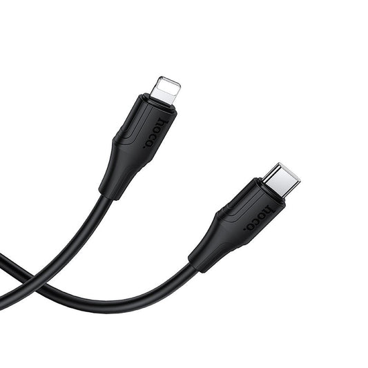 Kabel za podatke i punjenje USB-C - Lightning HOCO X124, 27W, 1m, Crni