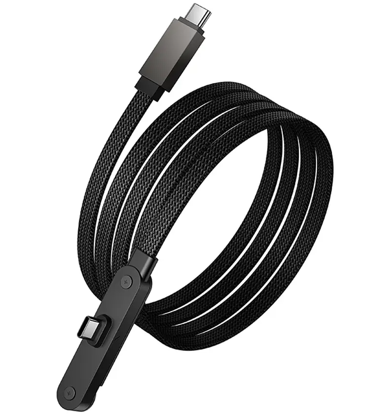 USB-C - USB-C HOCO U150 Exquisite kabel za prijenos podataka i punjenje, 60W, 1.2m, Crna
