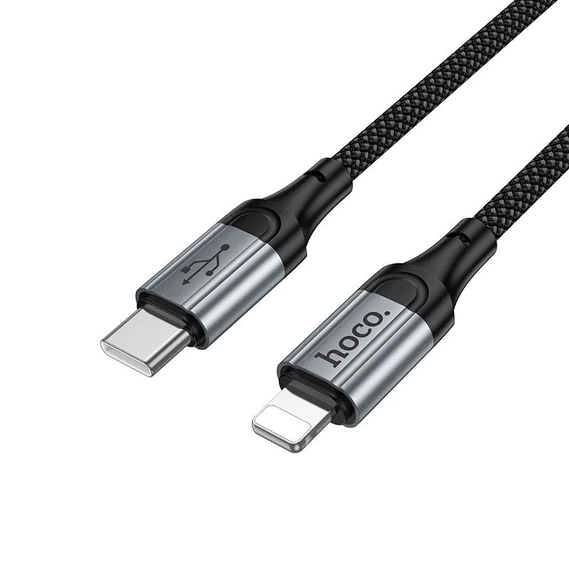 Kabel za podatke i punjenje USB-C - Lightning HOCO X121, 27W, 1.5m, Crni