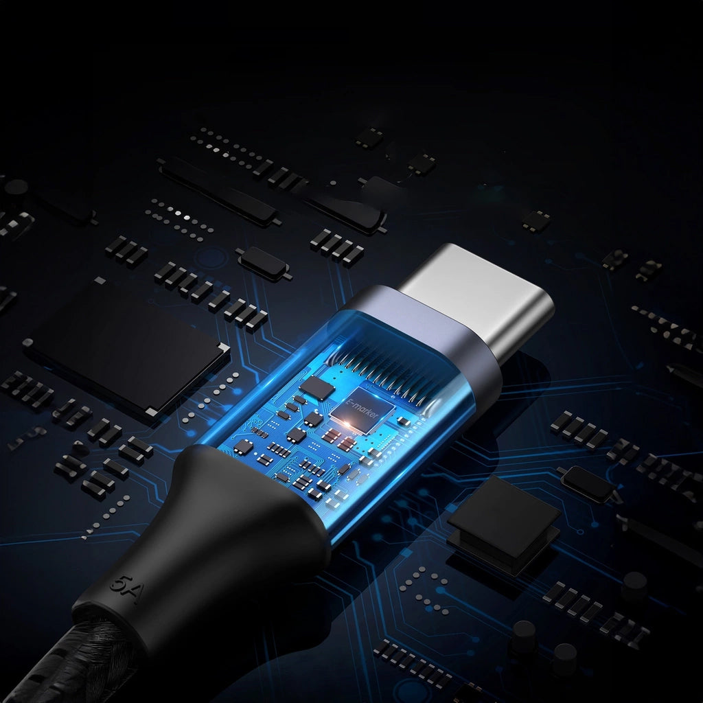 Kabel za prijenos podataka i punjenje USB-C - USB-C UGREEN US316, 100W, 0.5m, Sivi