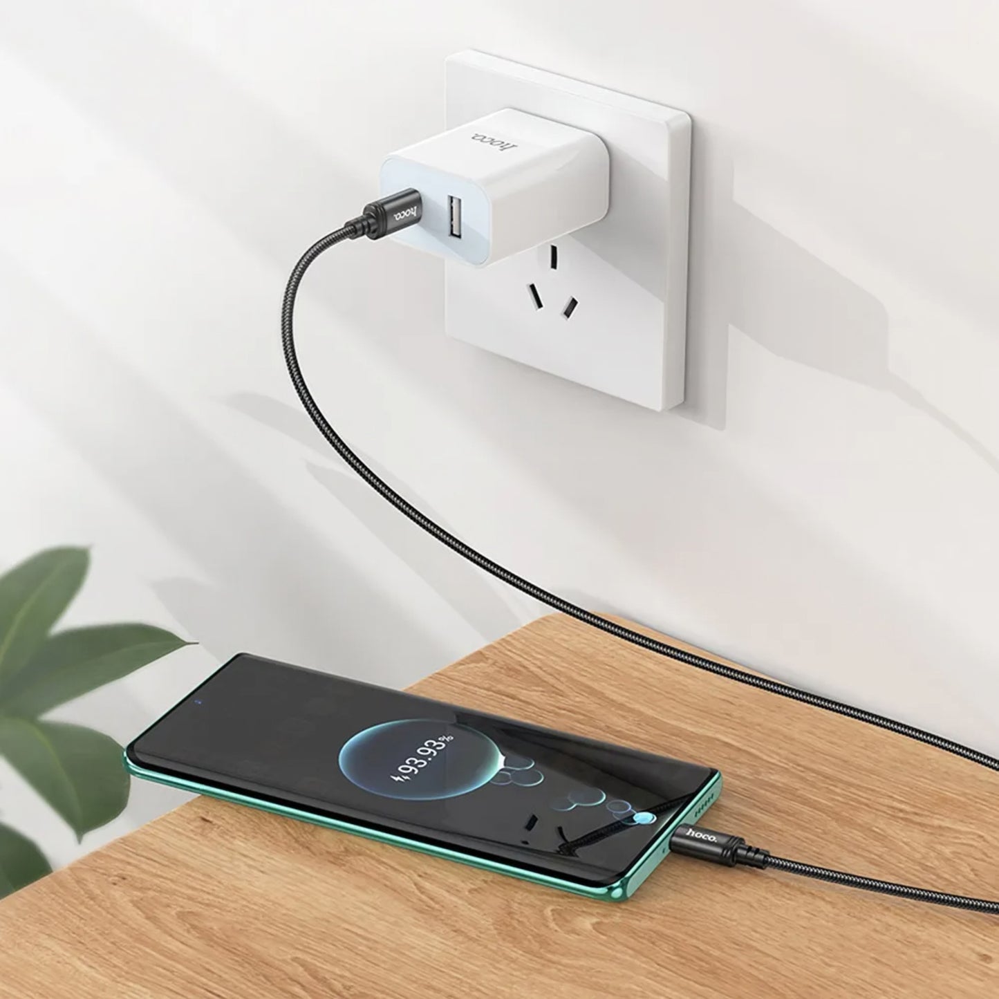 USB-C kabel za podatke i punjenje - USB-C HOCO X91, 60W, 3m, Crni