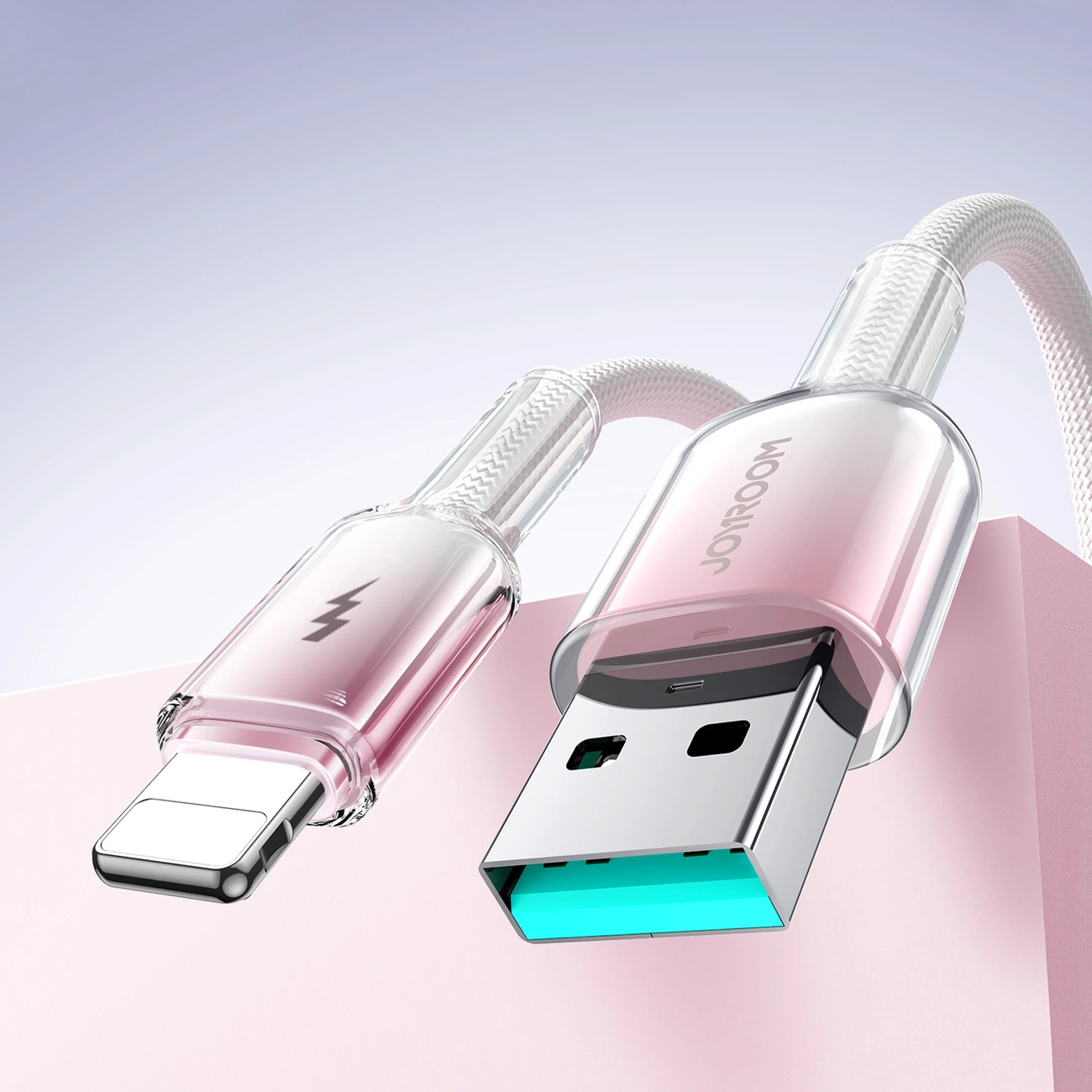 Kabel za prijenos podataka i punjenje USB-A - Lightning Joyroom S-A42, 18W, 1.2m, Bijela