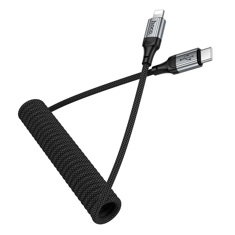 Kabel za podatke i punjenje USB-C - Lightning HOCO X121, 27W, 1.5m, Crni