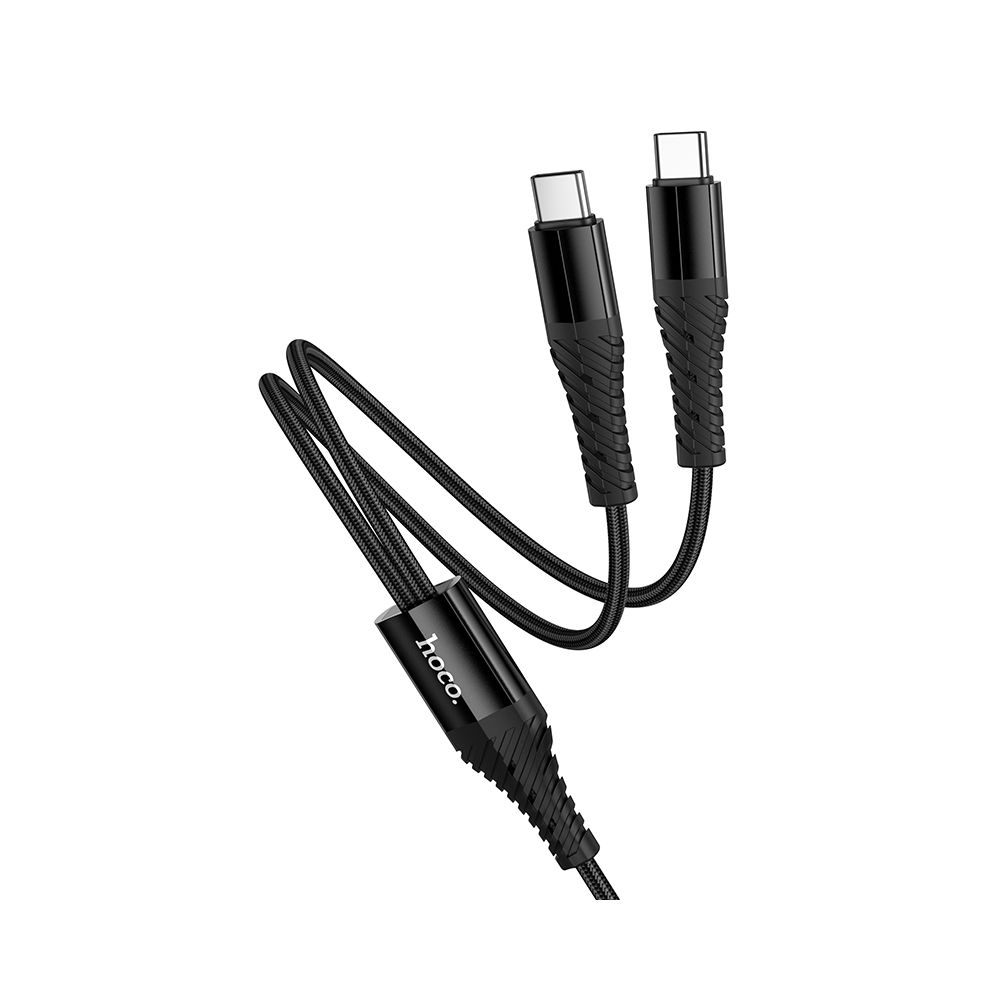 USB-C punjački kabel - 2 x USB-C HOCO X123, 10W, 1m, Crni