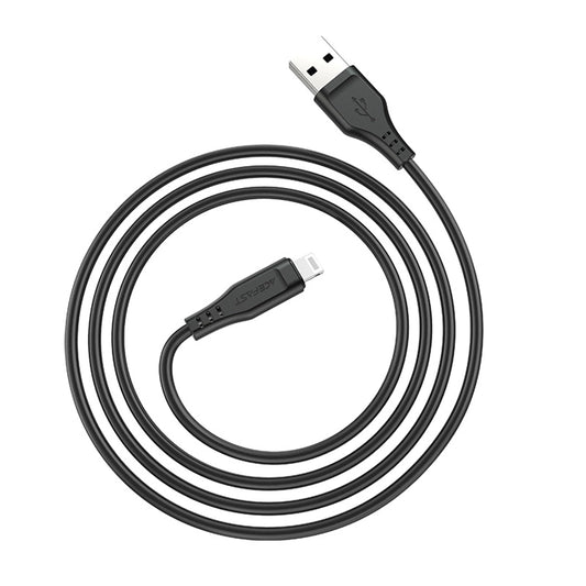 Kabel za podatke i punjenje USB-A - Lightning Acefast C3-02, 18W, 1.2m, Crni