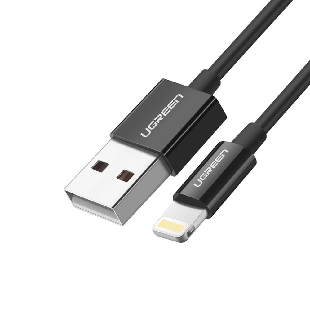 Kabel za podatke i punjenje USB-A - Lightning UGREEN 80823, 18W, 2m, Crni