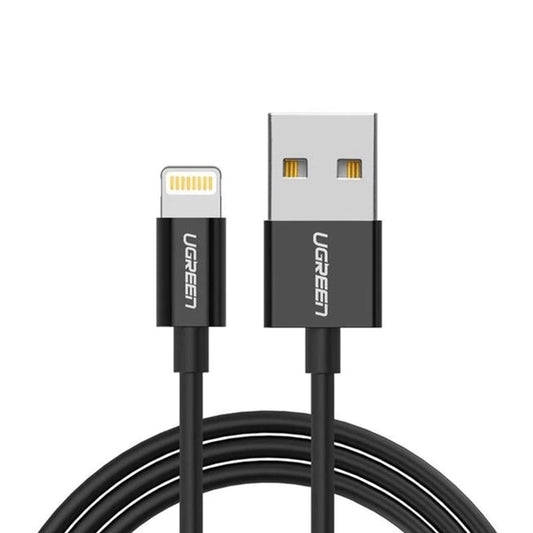 Kabel za podatke i punjenje USB-A - Lightning UGREEN 80823, 18W, 2m, Crni