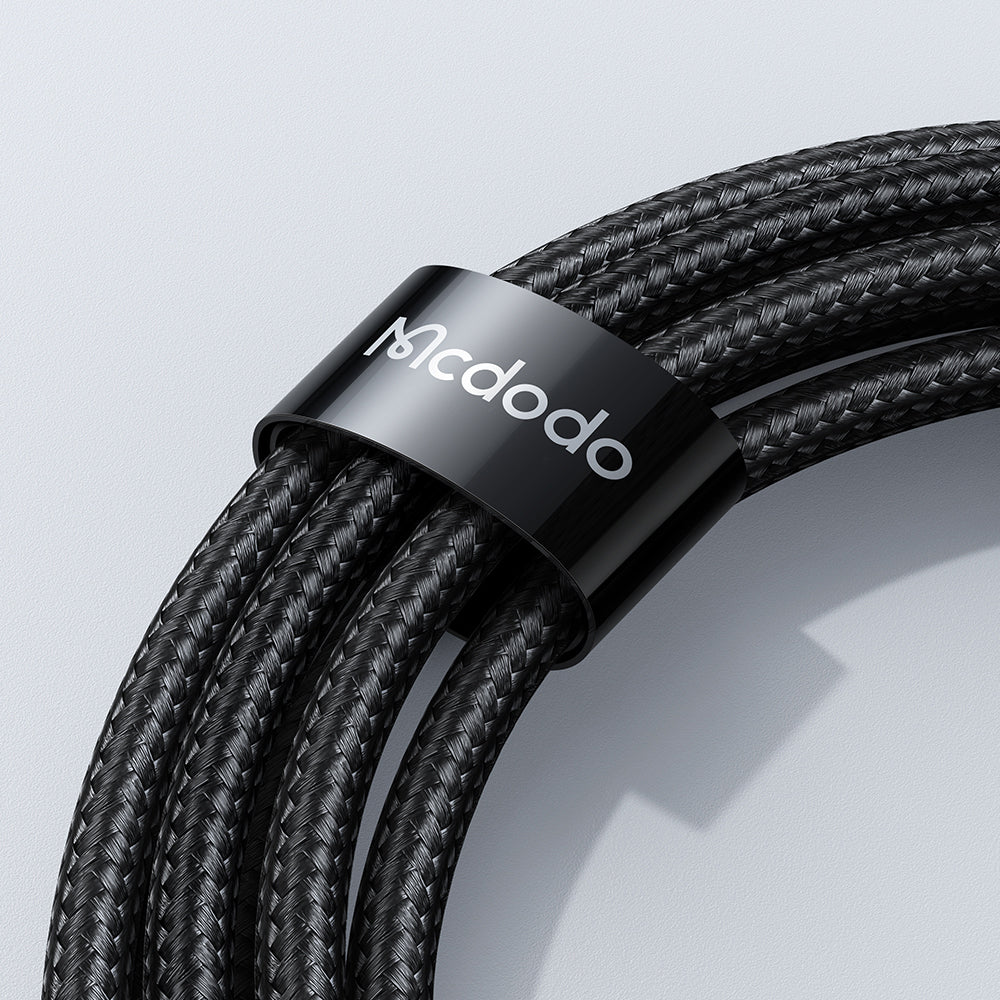 Kabel za podatke i punjenje USB-A - microUSB McDodo CA-1070 Display, 18W, 1.2m, Crni