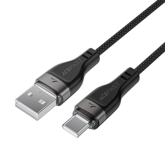 Kabel za podatke i punjenje USB-A - USB-C Acefast C11-04, 18W, 1.2m, Crni