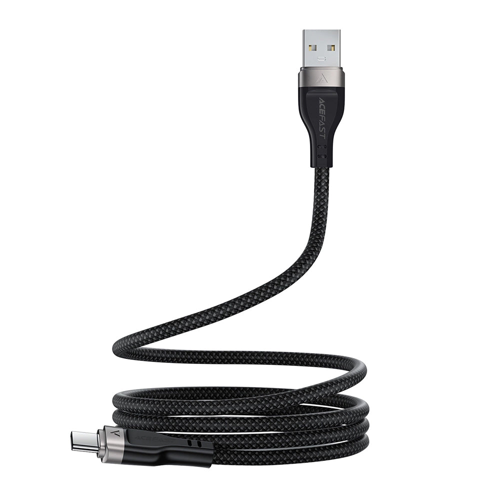 Kabel za podatke i punjenje USB-A - USB-C Acefast C11-04, 18W, 1.2m, Crni
