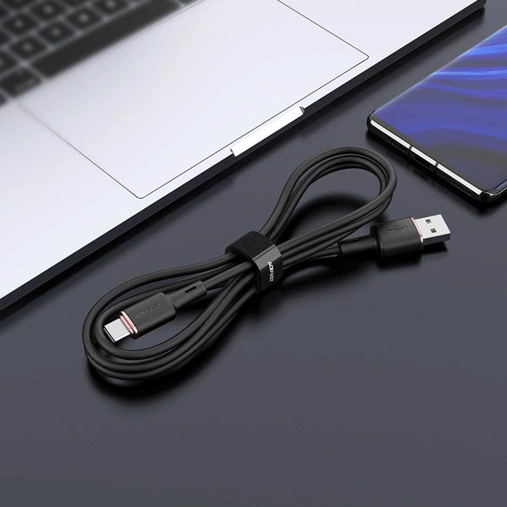 Kabel za podatke i punjenje USB-A - USB-C Acefast C2-04, 18W, 1.2m, Crni