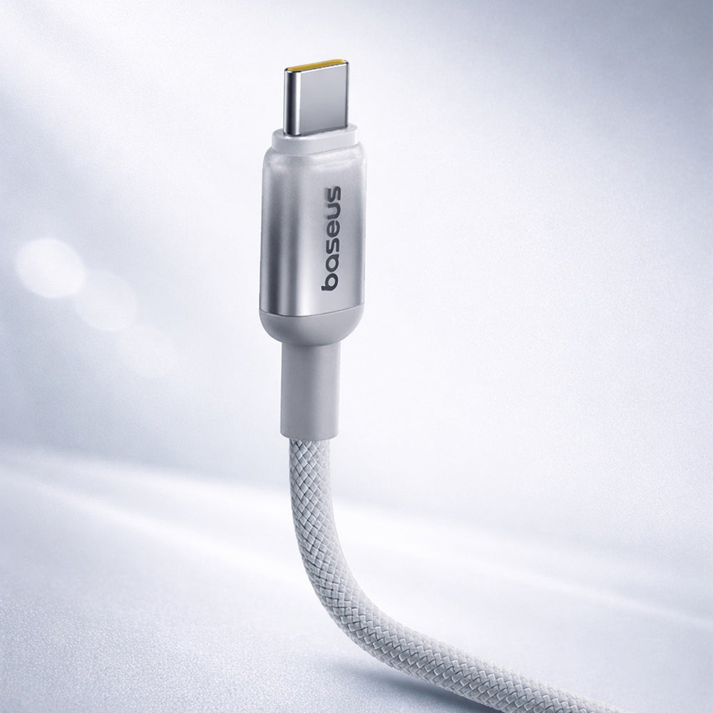 Kabel za podatke i punjenje USB-A - USB-C Baseus Discolor, 100W, 1m, Srebrni E0420803