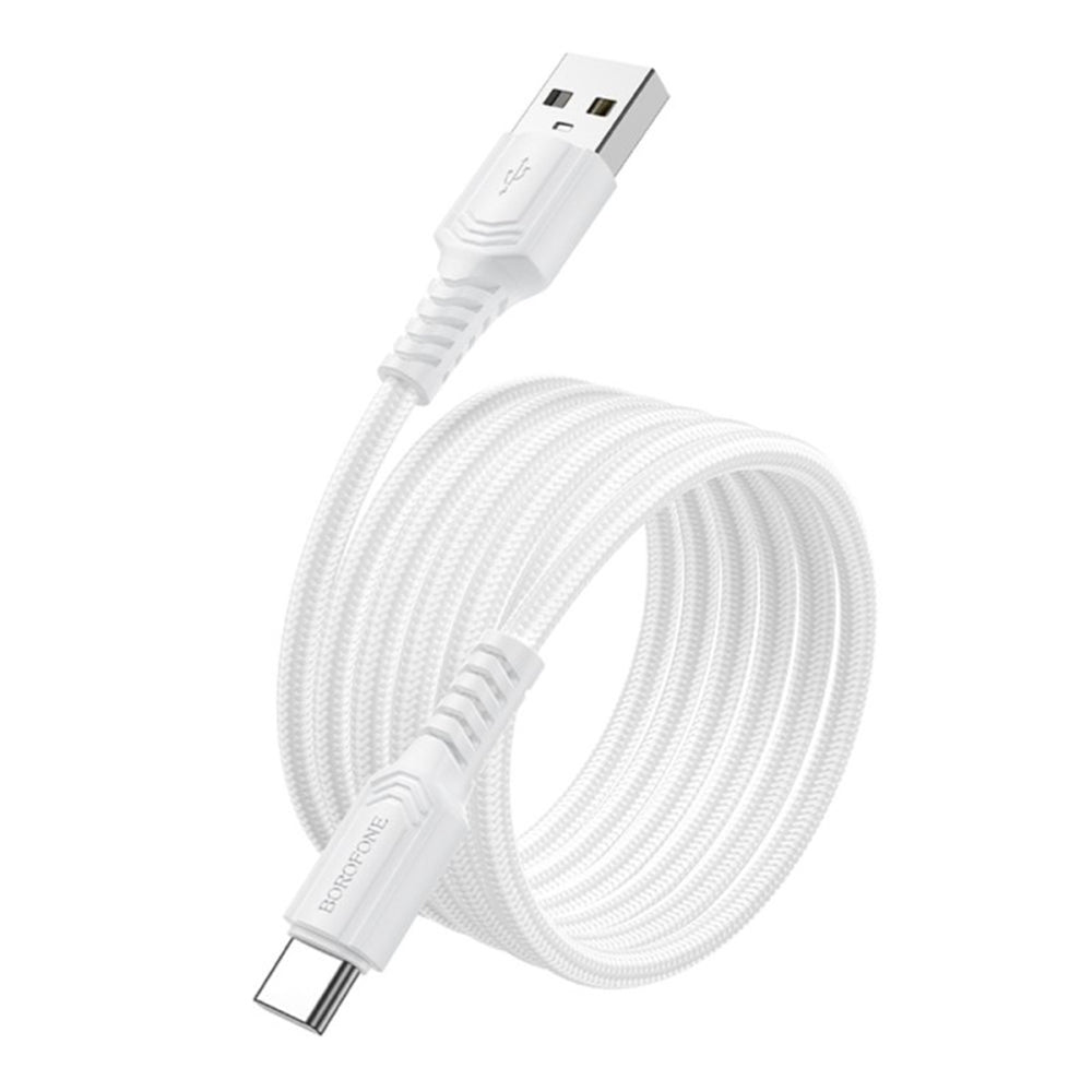 Kabel za podatke i punjenje USB-A - USB-C Borofone BX116 Certain, 18W, 1m, Crni