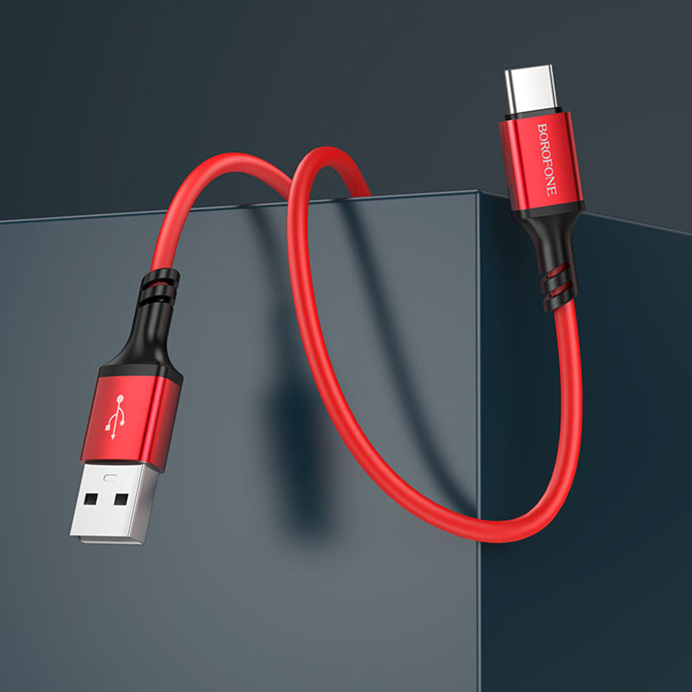 Kabel za podatke i punjenje USB-A - USB-C Borofone BX83, 18W, 1m, Crni