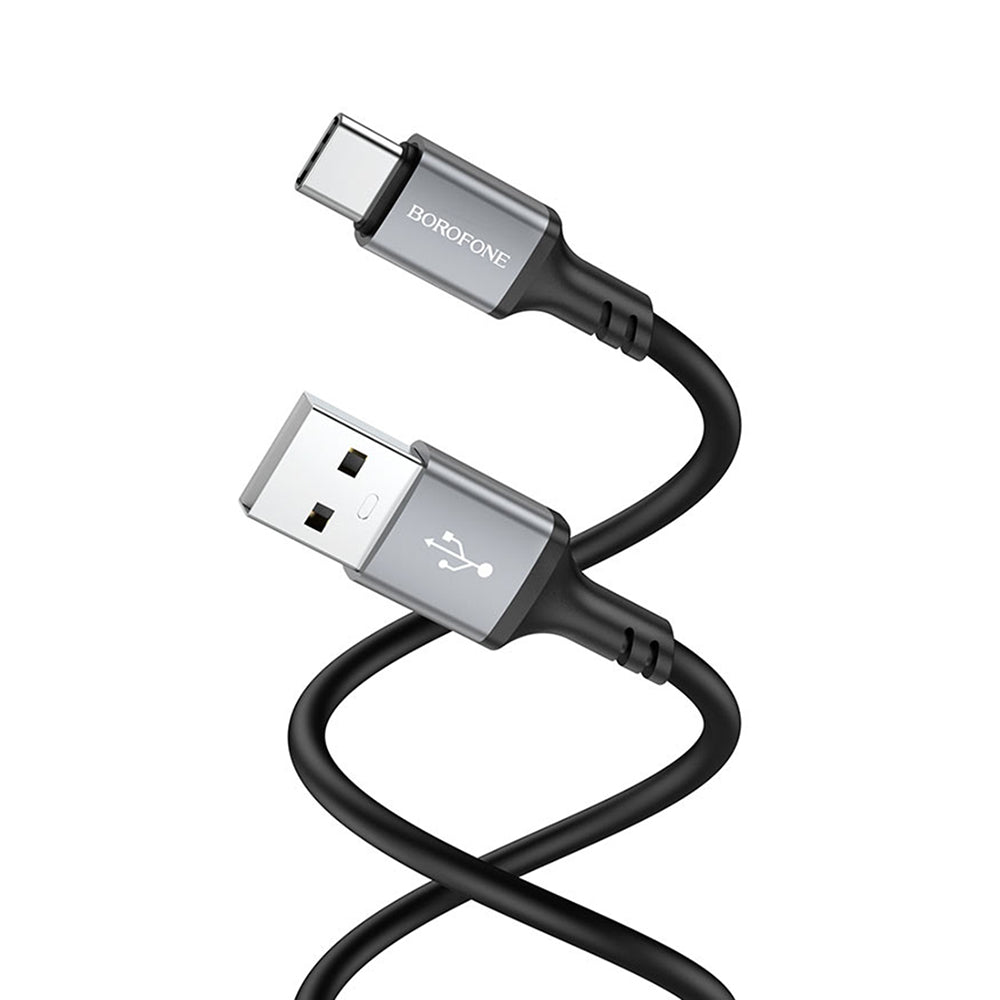 Kabel za podatke i punjenje USB-A - USB-C Borofone BX83, 18W, 1m, Crni