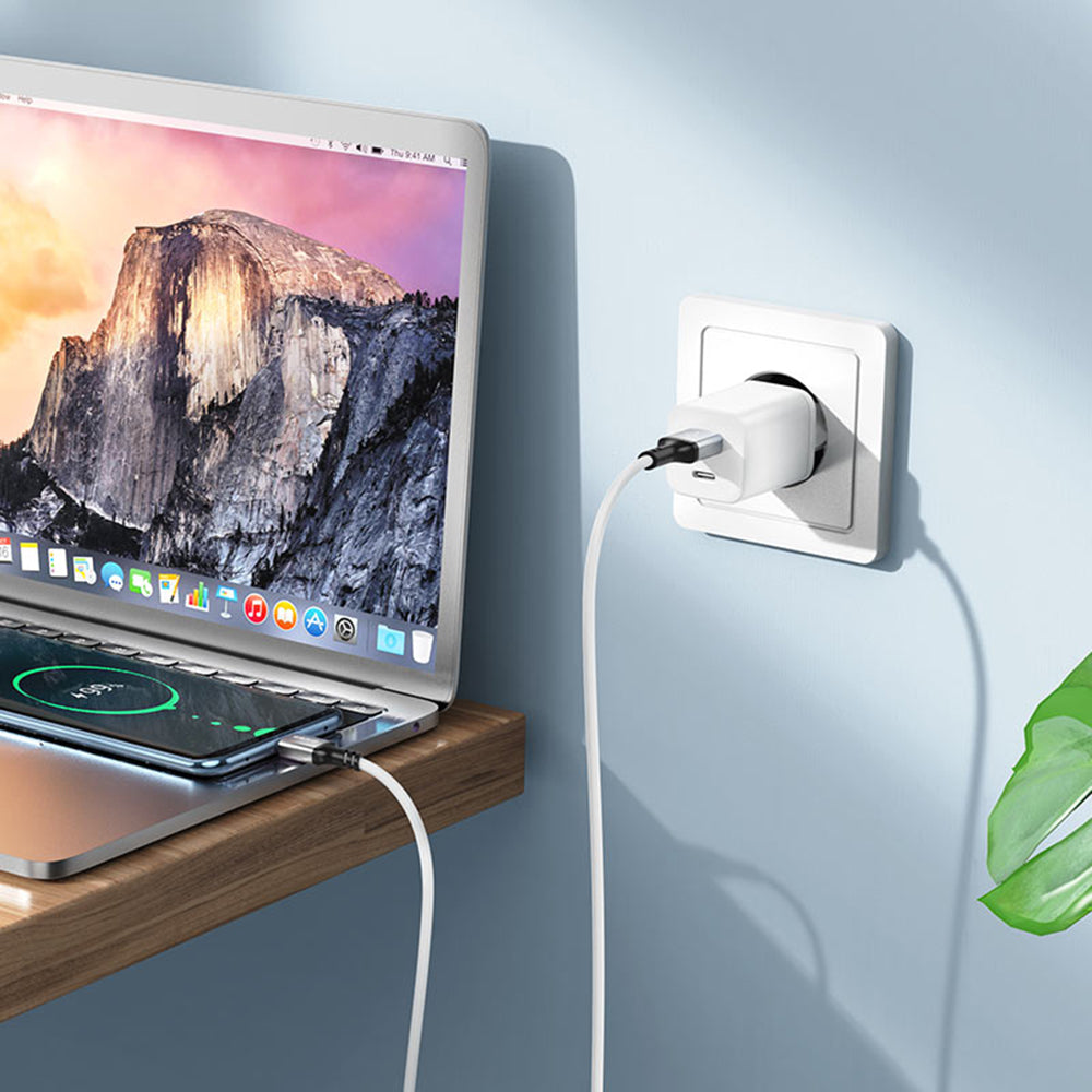 Kabel za podatke i punjenje USB-A - USB-C Borofone BX83, 18W, 1m, Crni