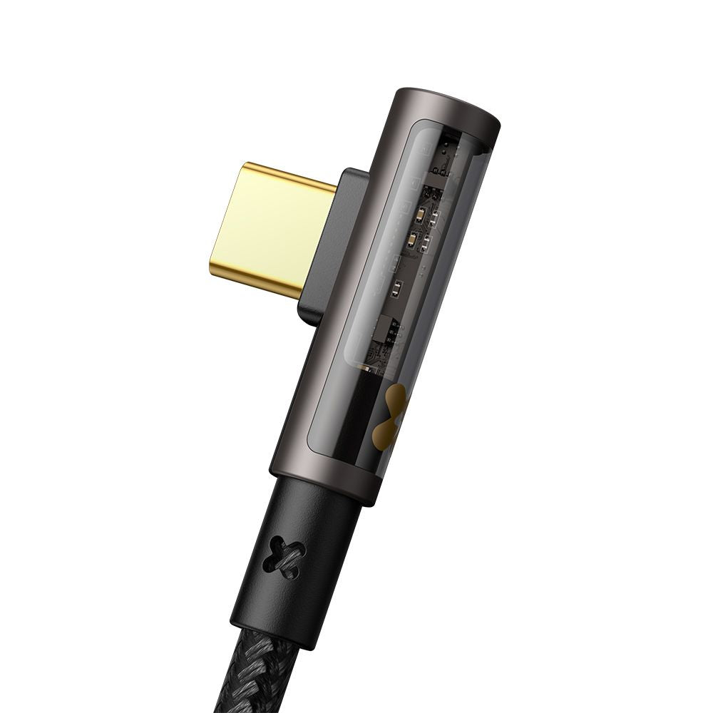 Kabel za podatke i punjenje USB-A - USB-C McDodo CA-3380 Angled, 100W, 1.2m, Crni