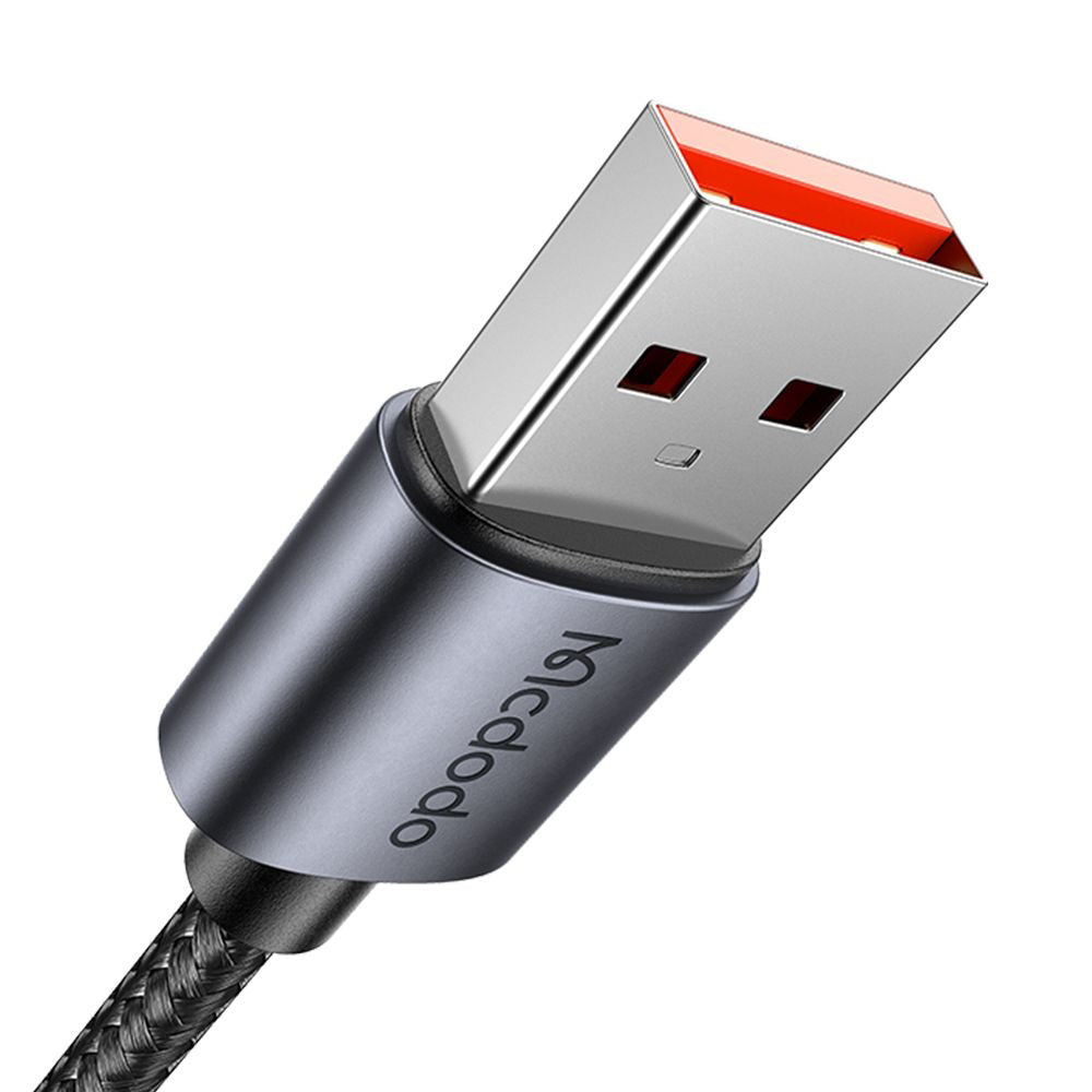 Kabel za podatke i punjenje USB-A - USB-C McDodo CA-6520 Display, 100W, 1.2m, Crni
