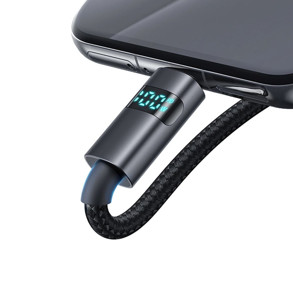 Kabel za podatke i punjenje USB-A - USB-C McDodo CA-6520 Display, 100W, 1.2m, Crni