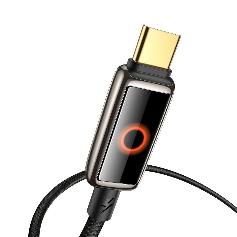 Kabel za podatke i punjenje USB-A - USB-C McDodo CA-6650 Auto Power Off, 100W, 1.2m, Crni