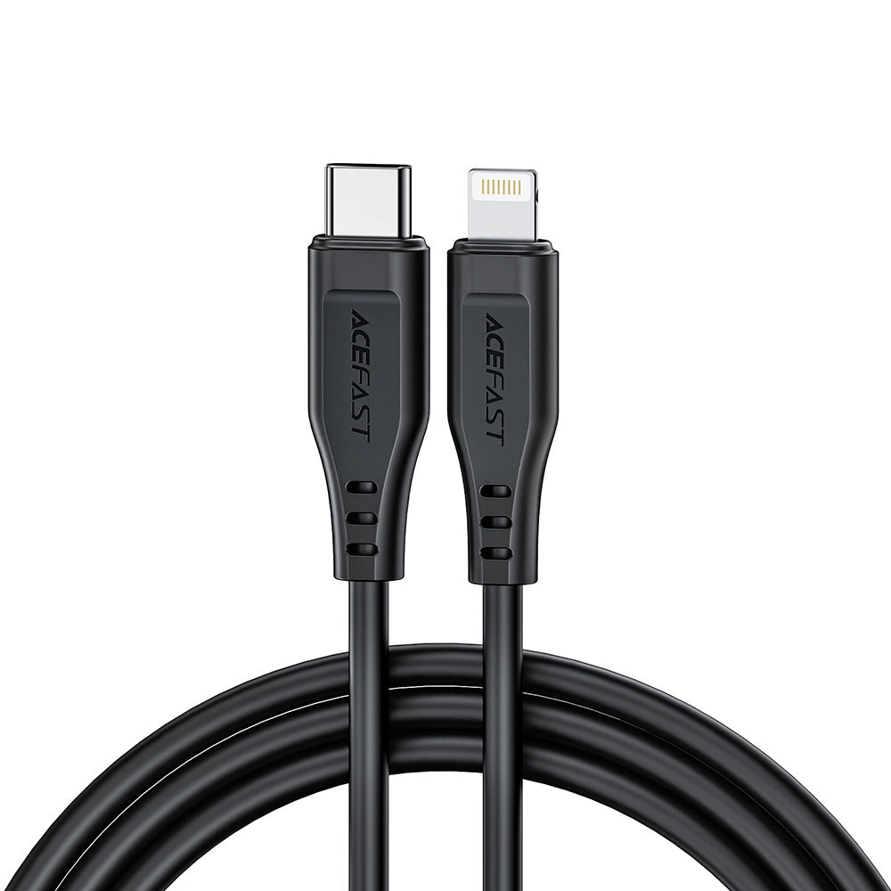 Kabel za podatke i punjenje USB-C - Lightning Acefast C3-01, 30W, 1.2m, Bijeli