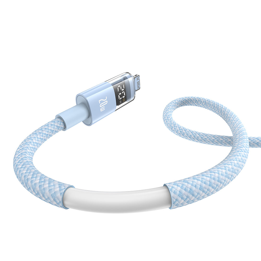 Kabel za podatke i punjenje USB-C - Lightning Baseus Display 2, 20W, 2m, Plavi P10382703311-01