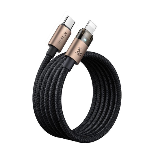 Kabel za podatke i punjenje USB-C - Lightning McDodo CA-6941, 36W, 1.2m, Zlatni