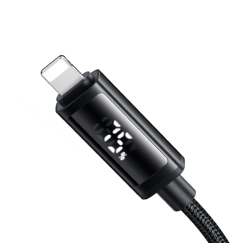Kabel za podatke i punjenje USB-C - Lightning McDodo CA-7990 Display, 36W, 1.2m, Crni