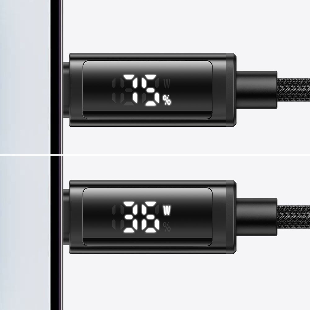 Kabel za podatke i punjenje USB-C - Lightning McDodo CA-7990 Display, 36W, 1.2m, Crni