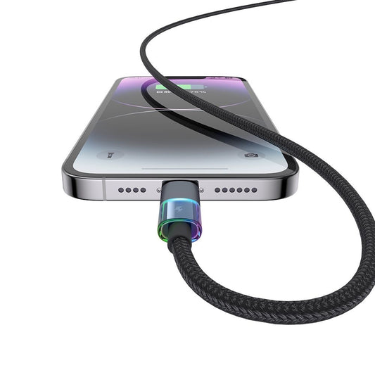 Kabel za podatke i punjenje USB-C - Lightning McDodo CA-8190 Colorful, 36W, 1.2m, Crni