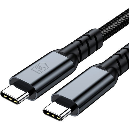 Kabel za podatke i punjenje USB-C - USB-C 3MK Hyper Thunderbolt 4, 240W, 1m, Crni