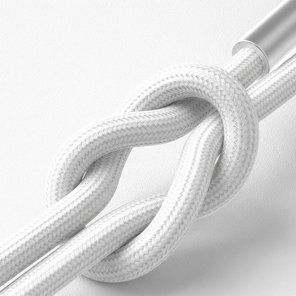 Kabel za podatke i punjenje USB-C - USB-C 3MK Hyper N, 60W, 1m, Bijeli