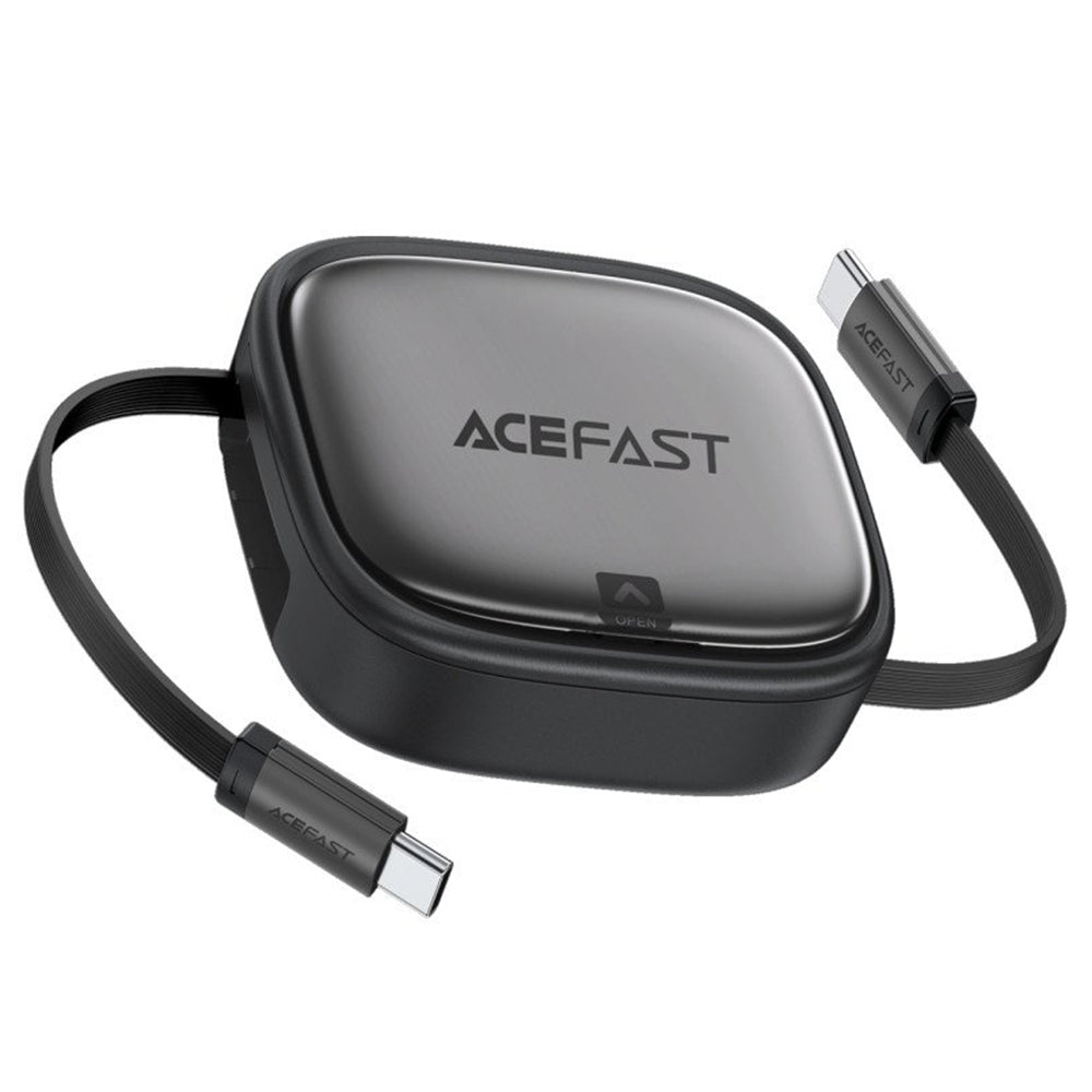 Kabel za podatke i punjenje USB-C - USB-C Acefast Travel J3, 60W, 0.95m, Crni
