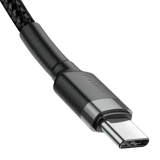 USB-C kabel za podatke i punjenje - USB-C Baseus Cafule, 60W, 2m, Set 3 komada, Crni S0TV002132