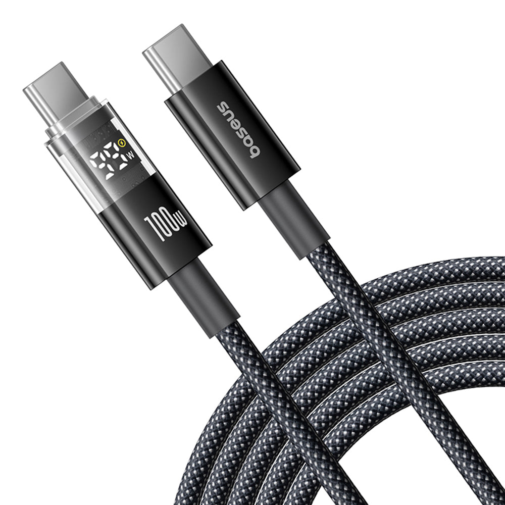 Kabel za podatke i punjenje USB-C - USB-C Baseus Display 2, 100W, 2m, Crni P10377706123-00