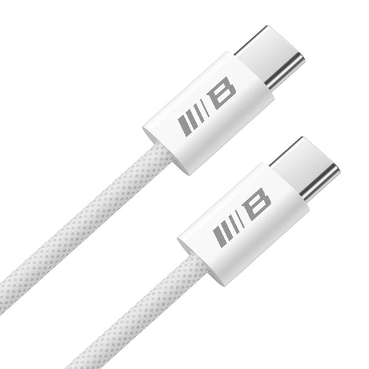 Kabel za prijenos podataka i punjenje USB-C - USB-C Blueo, 100W, 1.2m, Bijeli