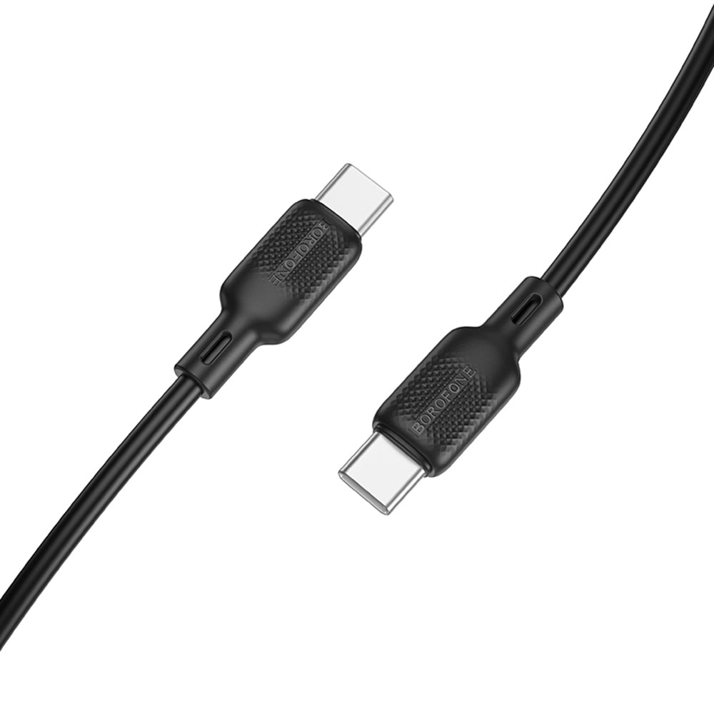 Kabel za podatke i punjenje USB-C - USB-C Borofone BX113 Lenny, 60W, 2m, Crni