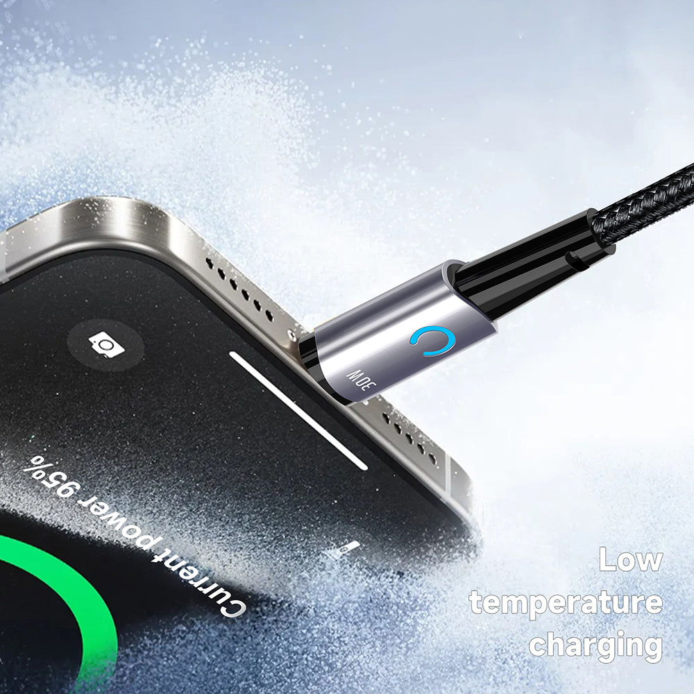 Kabel za podatke i punjenje USB-C - USB-C Lito LD10CC, 60W, 1m, Crni