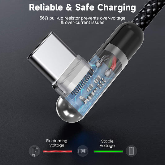 Kabel za podatke i punjenje USB-C - USB-C Lito LD13CC, 60W, 1m, Crni