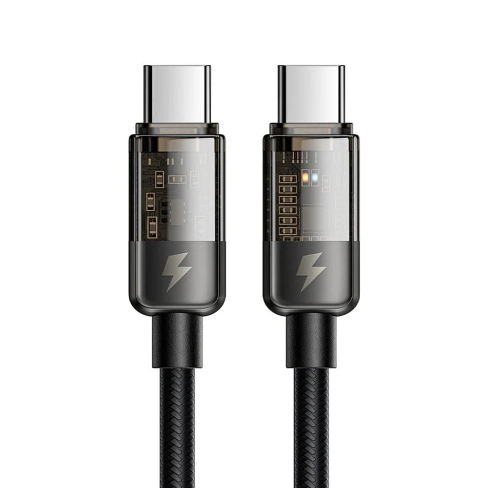 Kabel za podatke i punjenje USB-C - USB-C McDodo CA-2840 Auto Power Off, 100W, 1.2m, Crni
