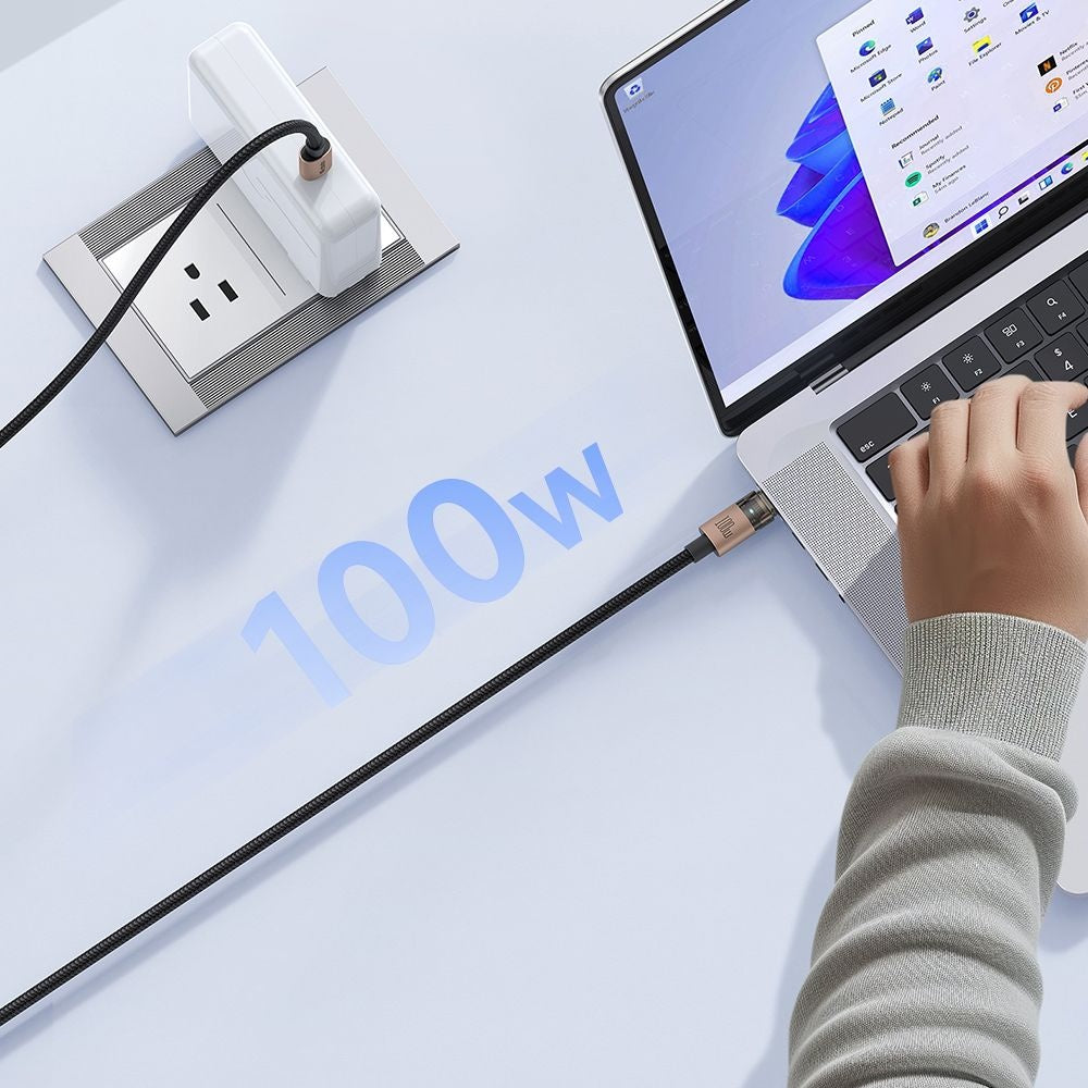Kabel za podatke i punjenje USB-C - USB-C McDodo CA-5581, 100W, 1.2m, Zlatni