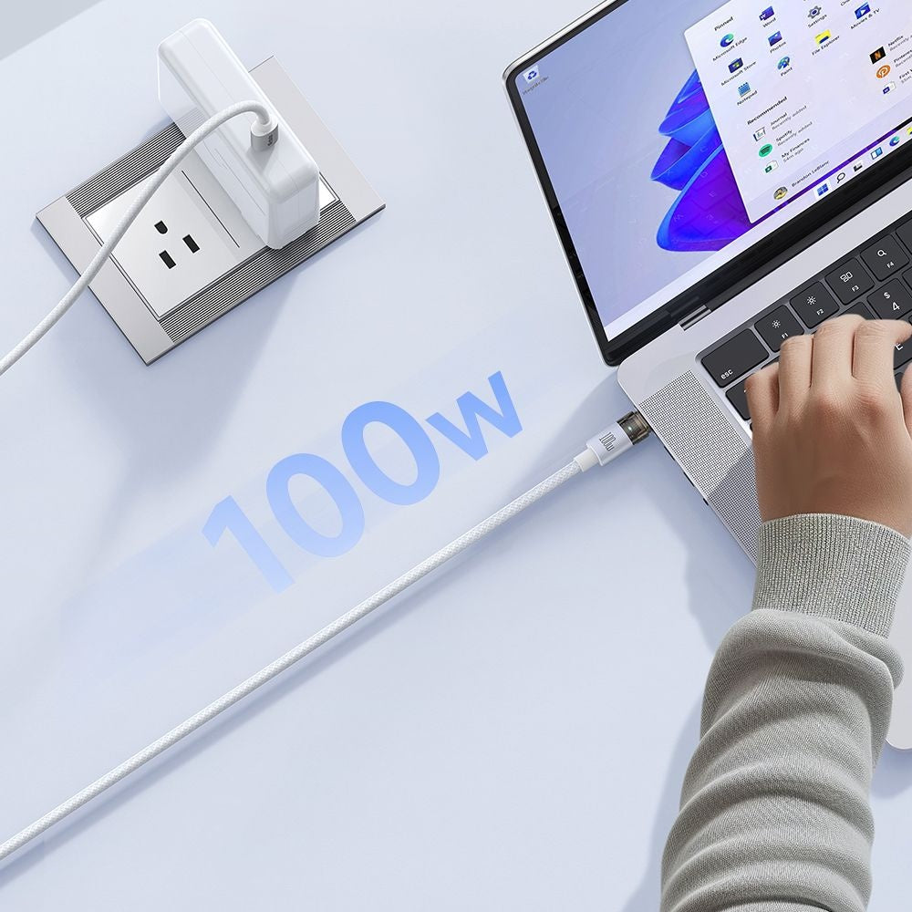 Kabel za podatke i punjenje USB-C - USB-C McDodo CA-5582, 100W, 1.2m, Bijeli
