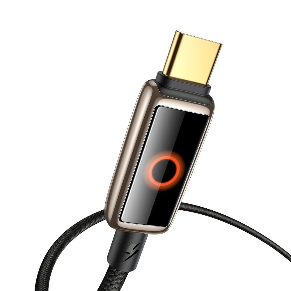 Kabel za podatke i punjenje USB-C - USB-C McDodo CA-6681 Auto Power Off, 100W, 1.2m, Zlatni